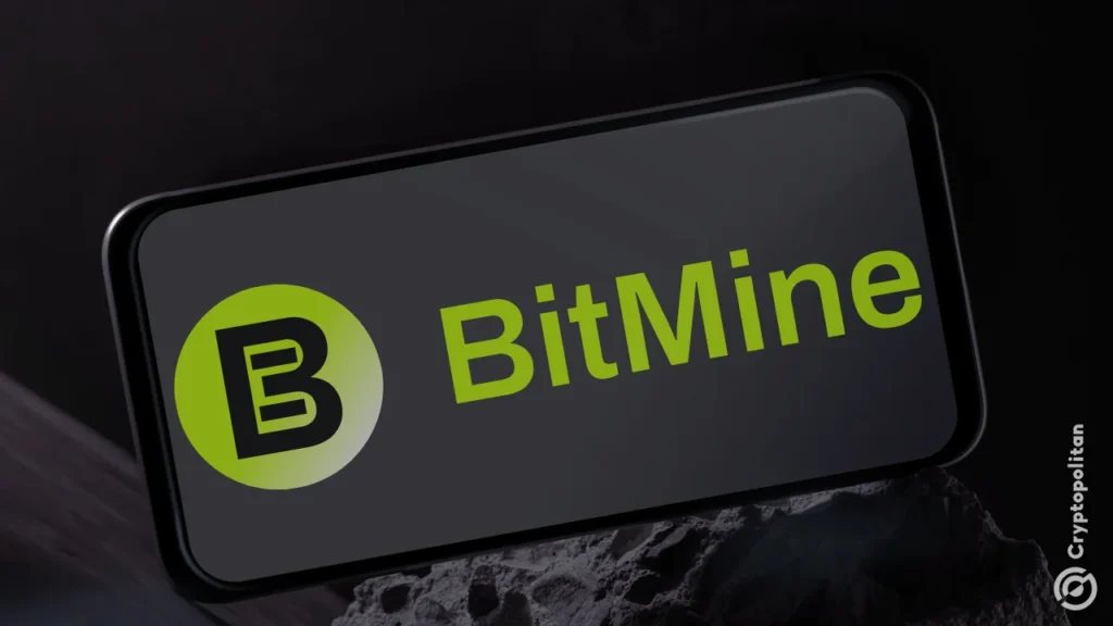 BitMine snaps up $44M in ETH while Tom Lee bets on a run to $9K.