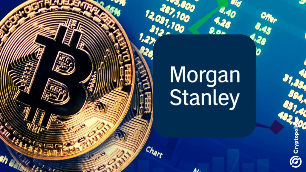 Morgan Stanley deepens crypto play with Bitcoin ETF partners Morgan Stanley deepens crypto play with Bitcoin ETF partners